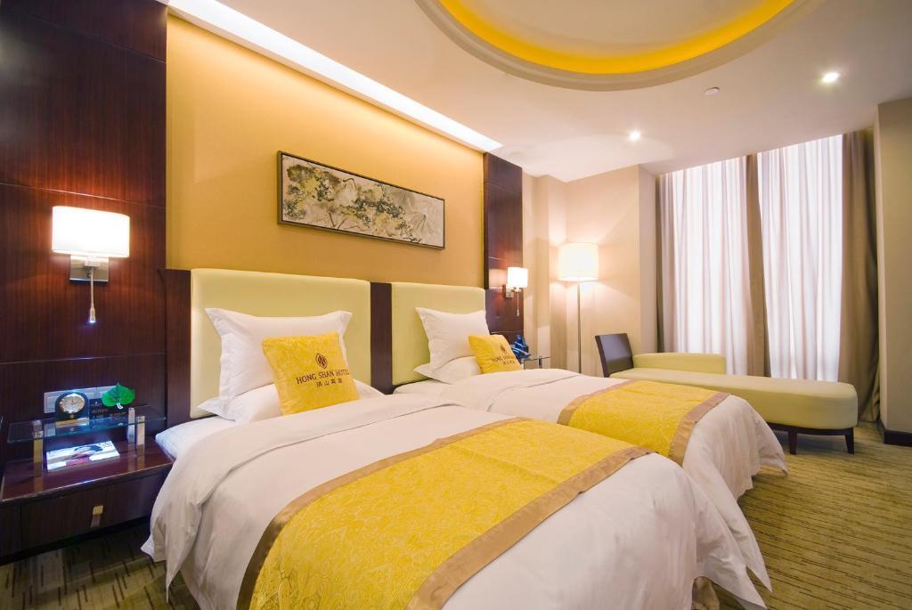 Hongshan Hotel Wuhan Rum bild