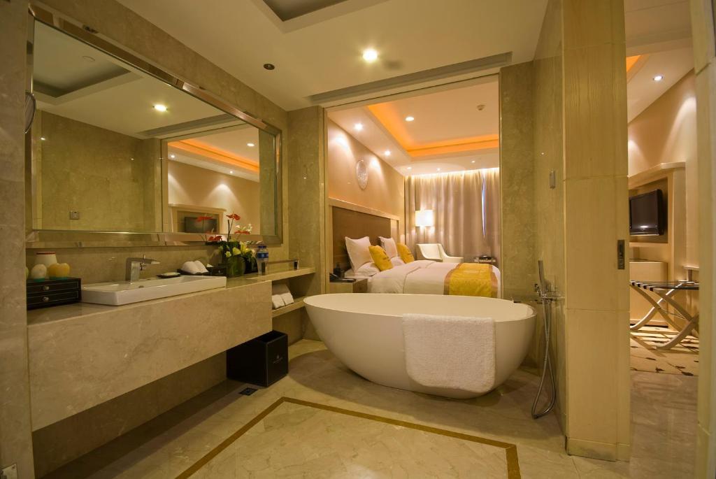 Hongshan Hotel Wuhan Rum bild